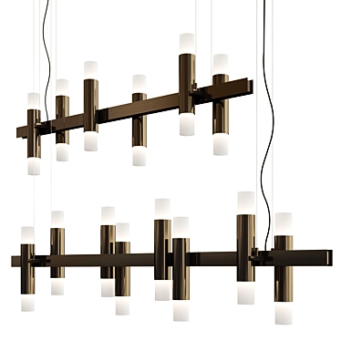 Linear Embrace Pendant Lights by ILFARI 3D model image 1 