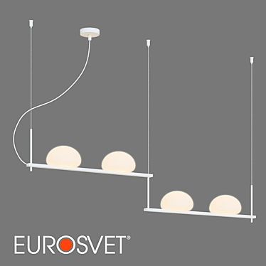 Modern Stair Pendant Eurosvet 3D model image 1 