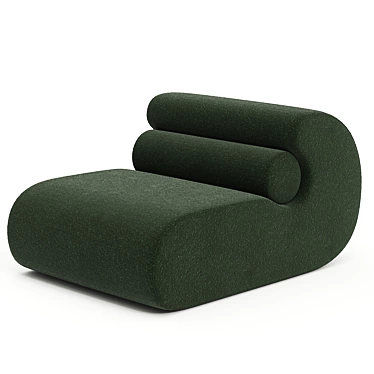 Modern Ola Armchair 3D Model 3D model image 1 