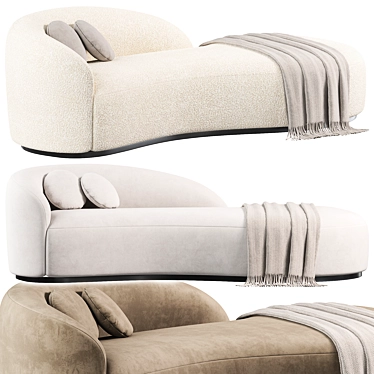 Stylish Bernd Sofa 2015 Version 3D model image 1 