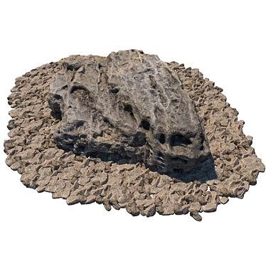 Galka Stone Model Kit 3D model image 1 