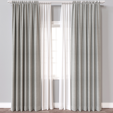  Curtain 582 3D Model 3D model image 1 