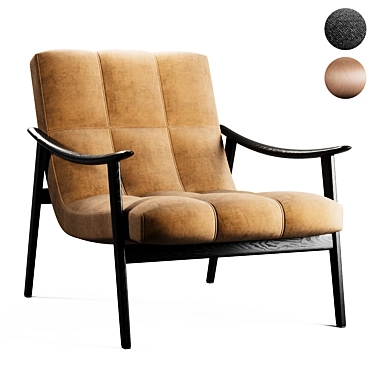 Fynn Minotti Armchair Collection 3D model image 1 