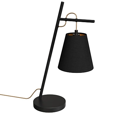 Modern Loft Style Table Lamp 3D model image 1 