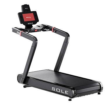 Compact Gym Treadmill ST90 3D model image 1 