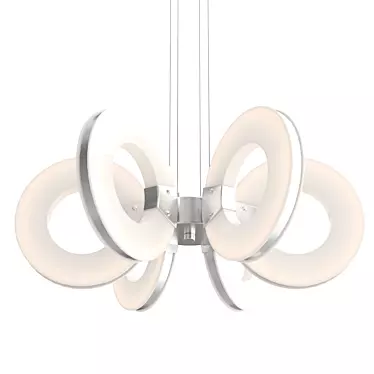 Modern 45cm Guide Pendant Chandelier 3D model image 1 