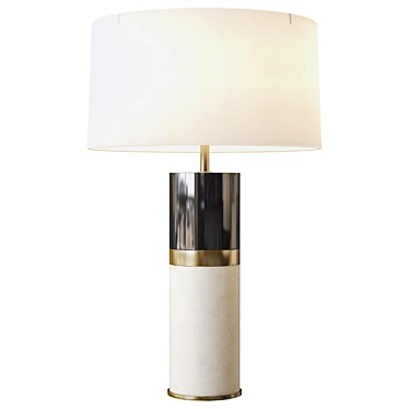 Elegant Whitman Lamp Model 3D model image 1 