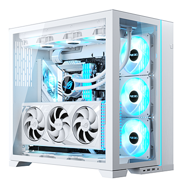 Powerful Gaming PC, 4K, V-Ray 3D model image 1 