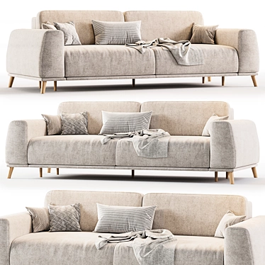 Elegant Lawrence Sofa | 2017 Version 3D model image 1 