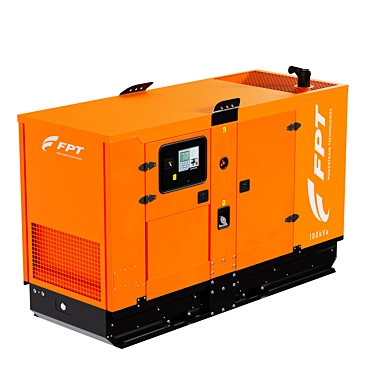 FPT GS NEF100 Diesel Generator 3D model image 1 