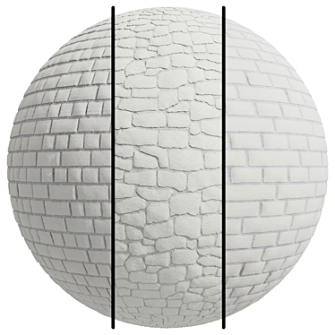  White Brick Collection | 4K 3D model image 1 