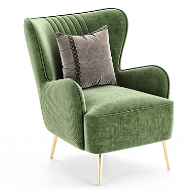 3D Model NICO Lounge Chair 3D model image 1 