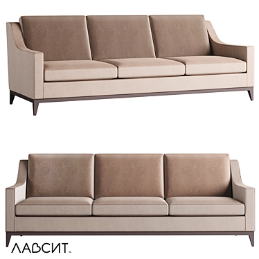 Mike Beige Sofa by Lavsit 3D model image 1 