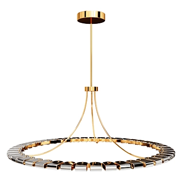  Elegant Santorini Chandelier Light 3D model image 1 