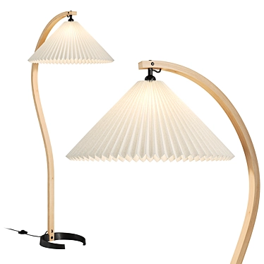 Modern Timberline Floor Lamp Design 3D model image 1 