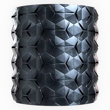 SiFi Metal Texture Collection 3D model image 1 