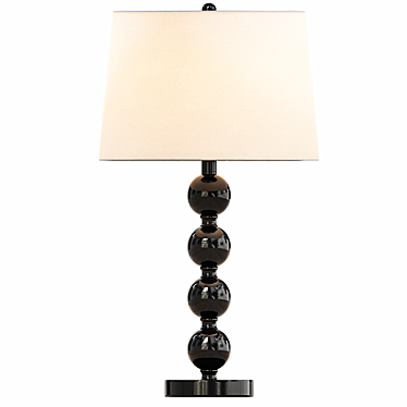 Modern Crigler Metal Table Lamp 3D model image 1 