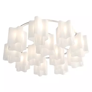 Contemporary Ceiling Light ONDE SL116 3D model image 1 