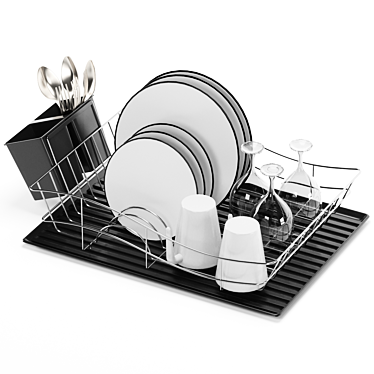 TOWER Essentials Dish Rack With Tray