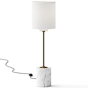 Modern, Elegant Aitana Table Lamp 3D model image 1 