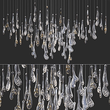 Herbarium Icon Chandelier — Exquisite Lighting 3D model image 1 