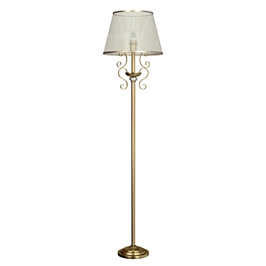 Freya Classic Floor Lamp BZ 3D model image 1 