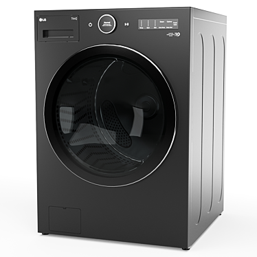 LG WM6700HBA Front Load Washer 3D model image 1 