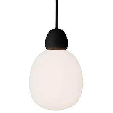 BELID Buddy Pendant Light Black 3D model image 1 