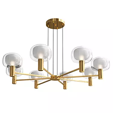 Modern Pendant Ceiling Light Fixture 3D model image 1 