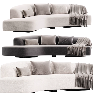 Contemporary Korduda Sofa 2015 3D model image 1 