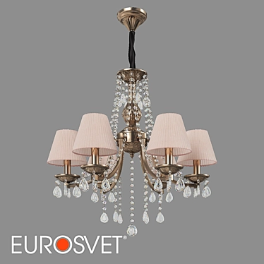 Bogate's Liguria Pendant Chandelier 3D model image 1 