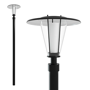 Berzeli Street Lantern - Dynamic Illumination 3D model image 1 