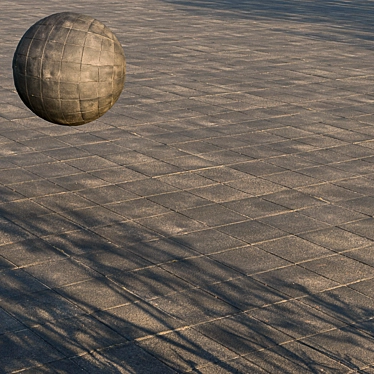 Seamless Pavement Texture Pack 3D model image 1 