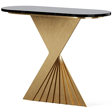 Sleek Console DAKOTA by Cazarina 3D model image 1 