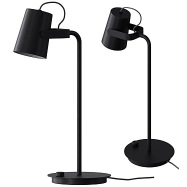 Elegant Ardent Table Lamp 3D model image 1 