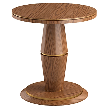 Elegant Tiffany Side Table 2015 3D model image 1 