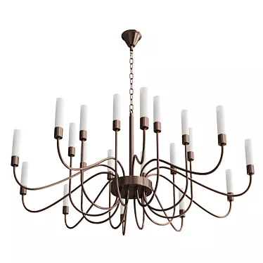 Pendant Chandelier Light Fixture 3D model image 1 