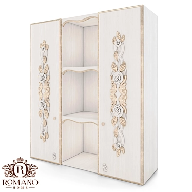 Handmade Home Furniture: Nicole Shelf 3D model image 1 