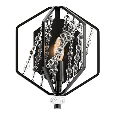 Varaluz Chelsea Carbon Wall Sconce 3D model image 1 