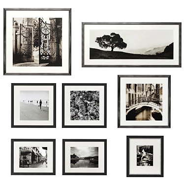  Travel Prints Set by Eichholtz 3D model image 1 