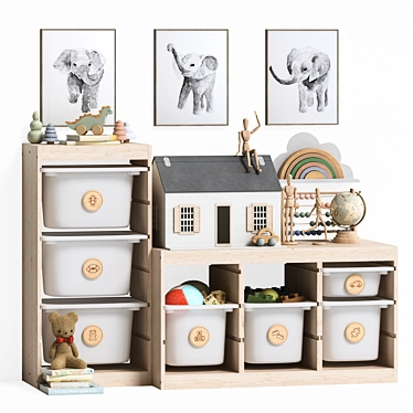 Toys, decor and furniture for nursery 5