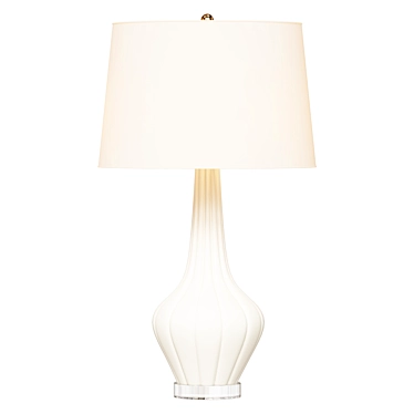 Sleek Modern Table Lamp 3D model image 1 