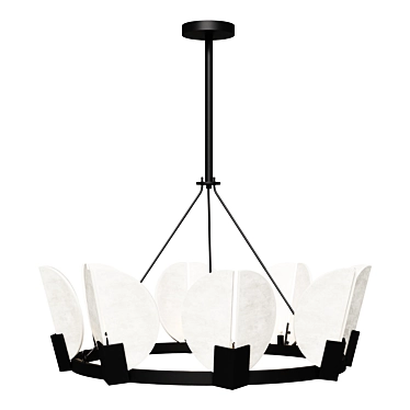 Sierra Chandelier: Statement Lighting 3D model image 1 