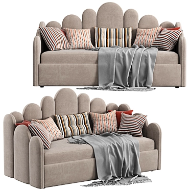 Bambini Kids Bed: 900*1900 Dimensions 3D model image 1 