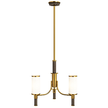 Elegant Arteriors Paulino Chandelier 3D model image 1 