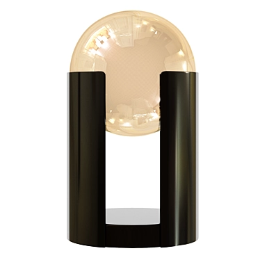 Elegant Fleur Table Lamp 3D model image 1 