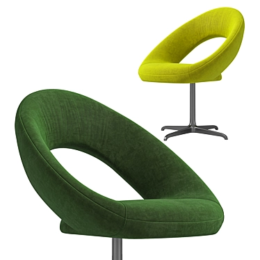 Modern Artifort Nina Chair 3D model image 1 