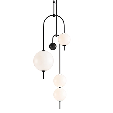 Modern TONDER Pendant Light Fixture 3D model image 1 