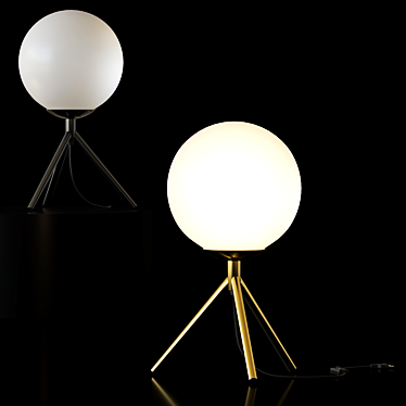 Modern Table Lamp Moti Tri 3D model image 1 