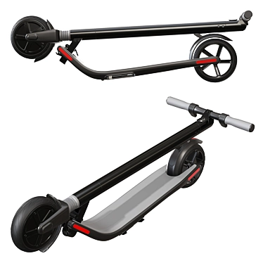 Tech-Enhanced Ninebot KickScooter Accessories 3D model image 1 